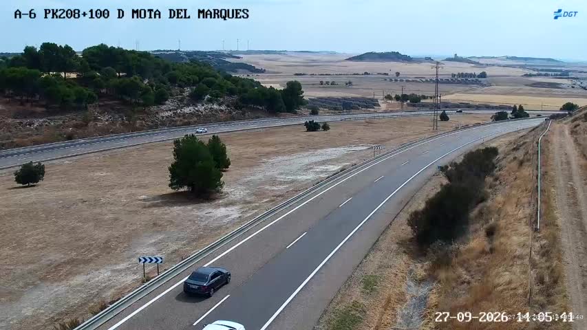 Cámara A-6 Provincia de Valladolid KM 208,1