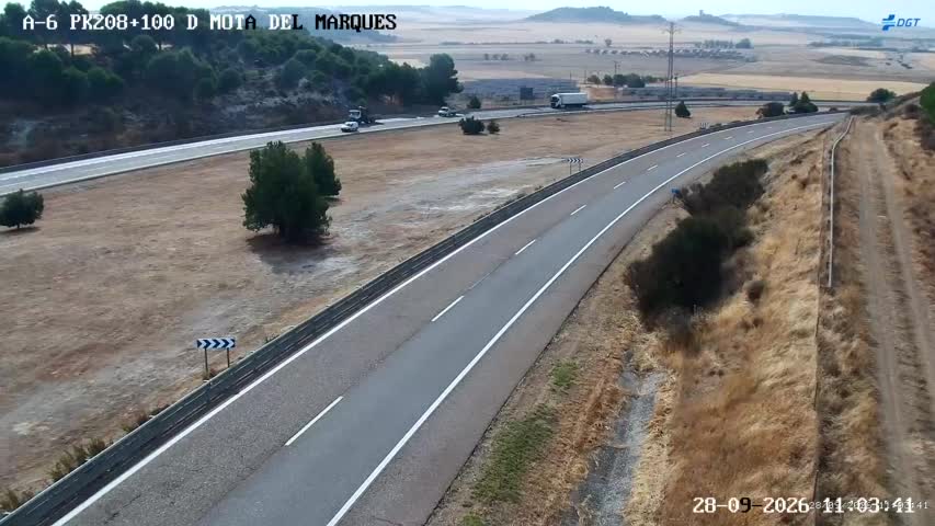 Cámara A-6 Provincia de Valladolid KM 208,1