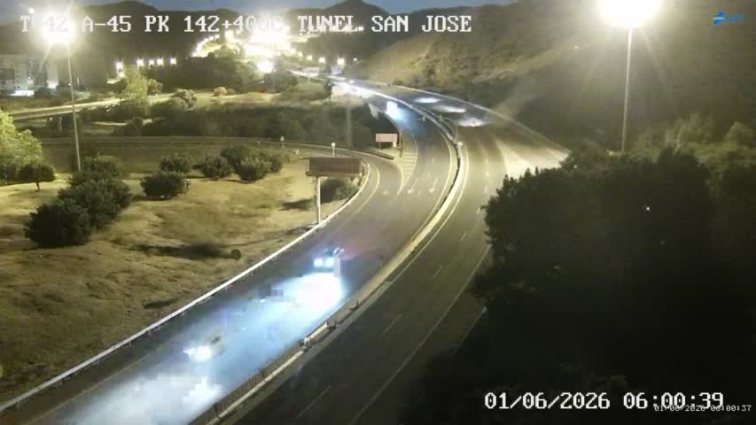 Málaga — A-45 km 142