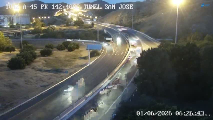 Málaga — A-45 km 142