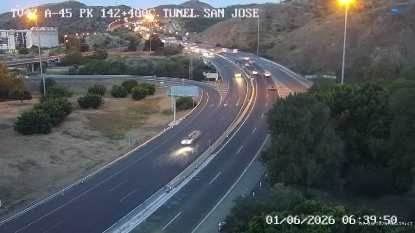 Málaga — A-45 km 142