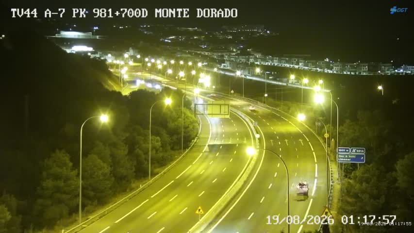 Cámara Málaga A-7 Km 981,7