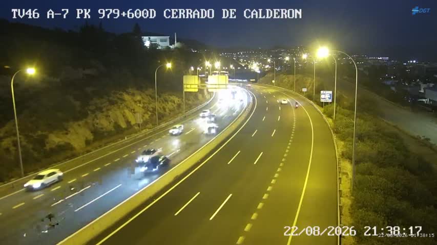 Cámara Málaga A-7 Km 979,6