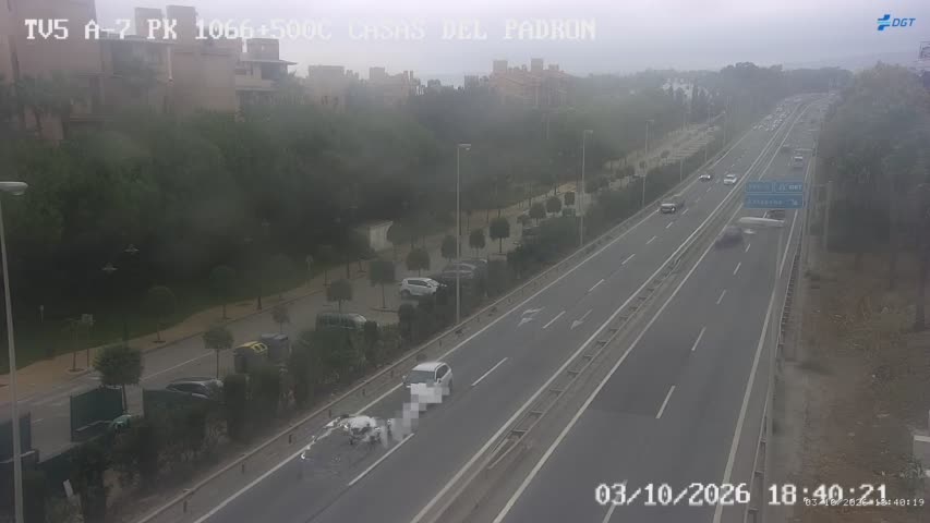 Cámara Málaga A-7 Km 1066,5