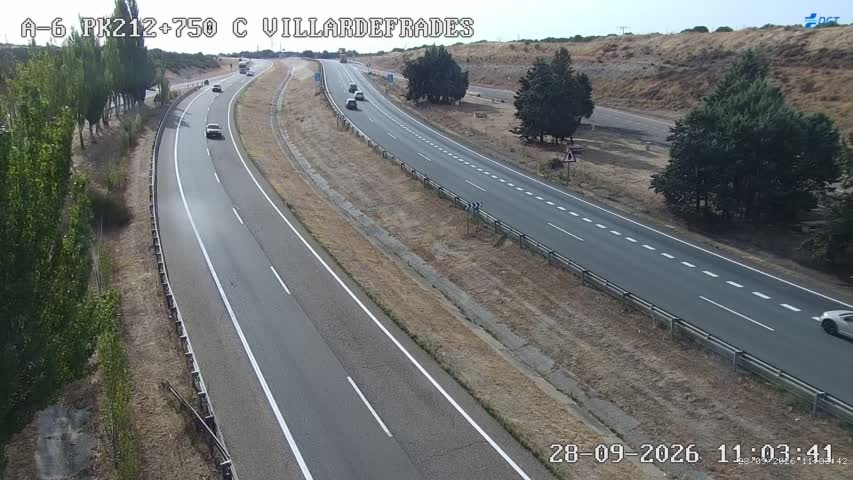 Cámara A-6 Provincia de Valladolid KM 212,7