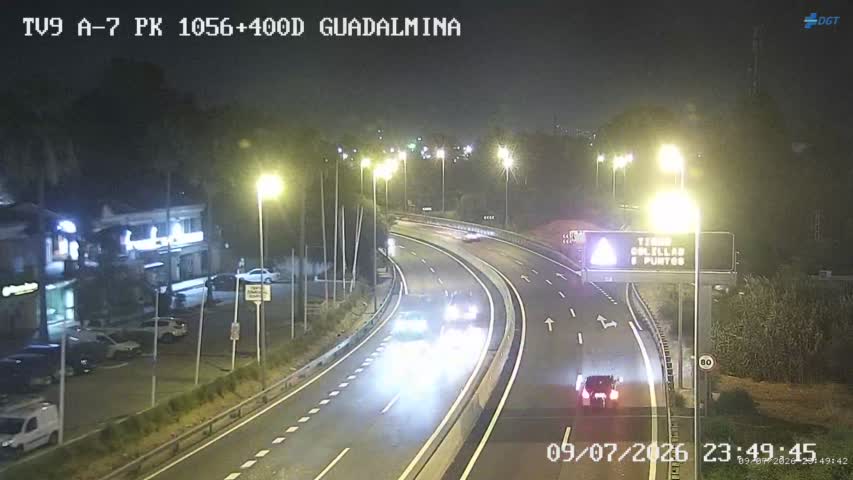 Cámara Málaga A-7 Km 1056,4