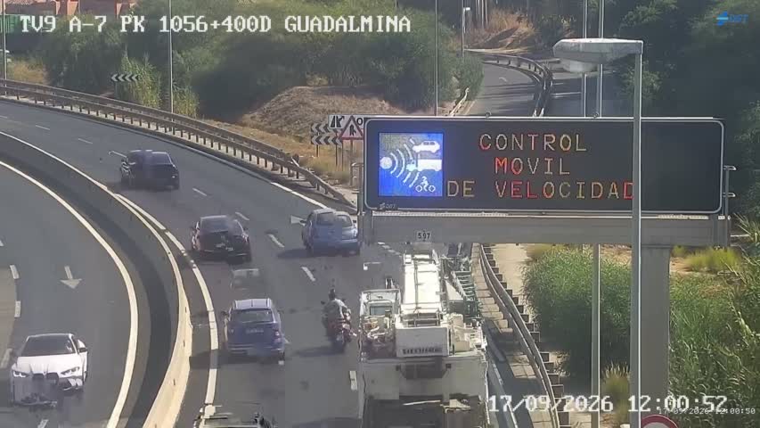 Cámara Málaga A-7 Km 1056,4
