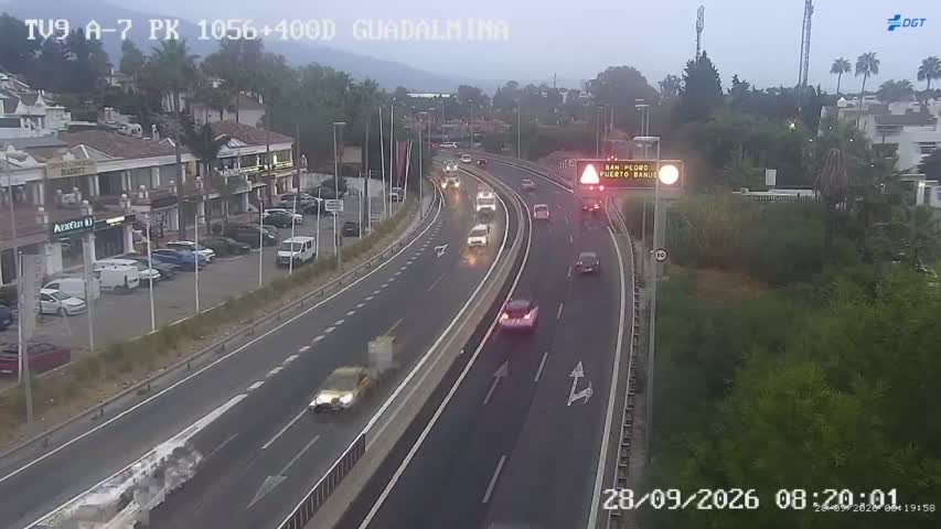 Cámara Málaga A-7 Km 1056,4