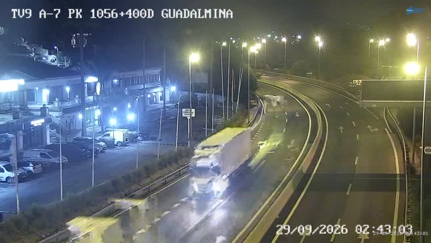 Cámara Málaga A-7 Km 1056,4