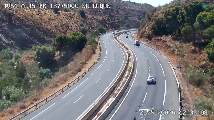 Cámara Málaga A-45 Km 137,5