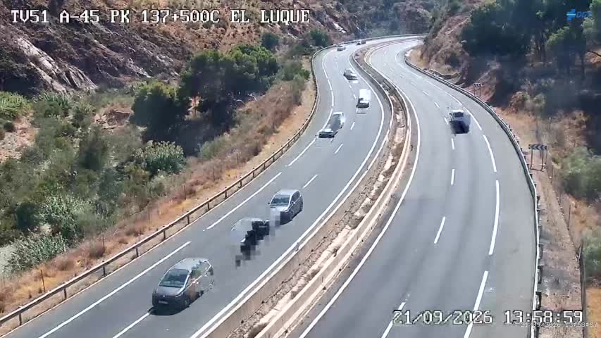 Cámara Málaga A-45 Km 137,5