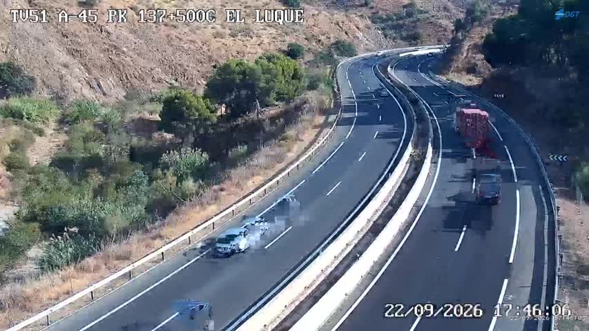 Cámara Málaga A-45 Km 137,5