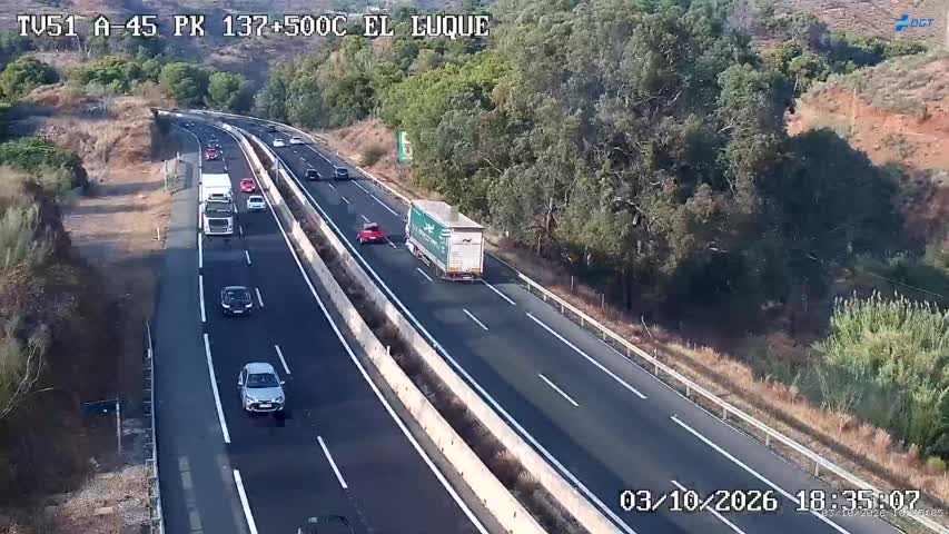 Cámara Málaga A-45 Km 137,5