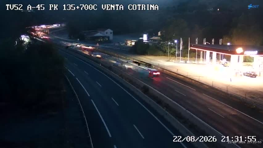 Cámara Málaga A-45 Km 135,7
