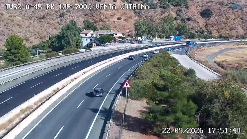 Cámara Málaga A-45 Km 135,7