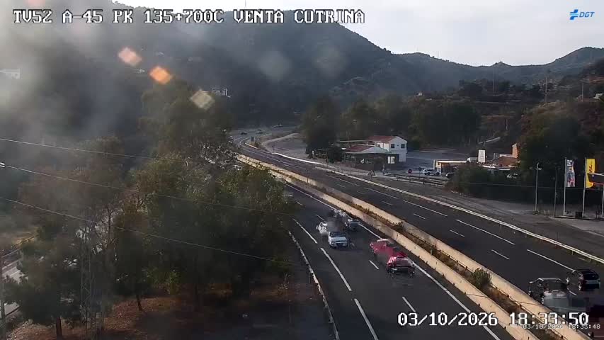 Cámara Málaga A-45 Km 135,7