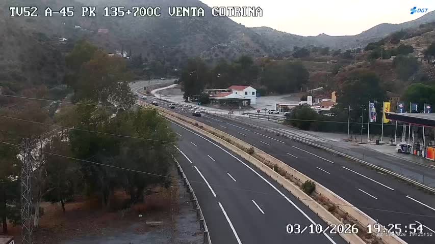 Cámara Málaga A-45 Km 135,7