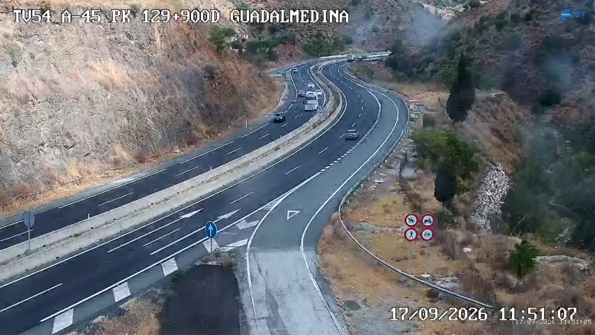 Cámara Málaga A-45 Km 129,9