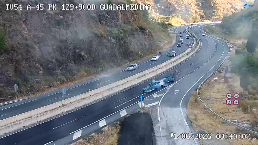 Málaga — A-45 km 130