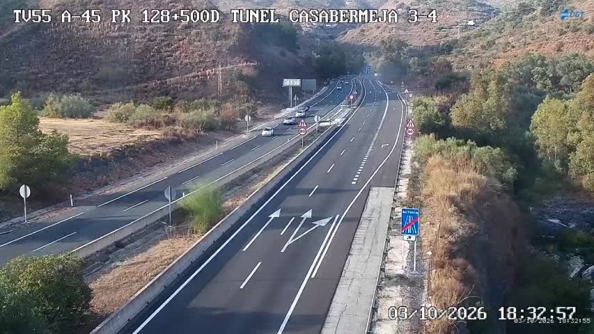 Cámara Málaga A-45 Km 128,5