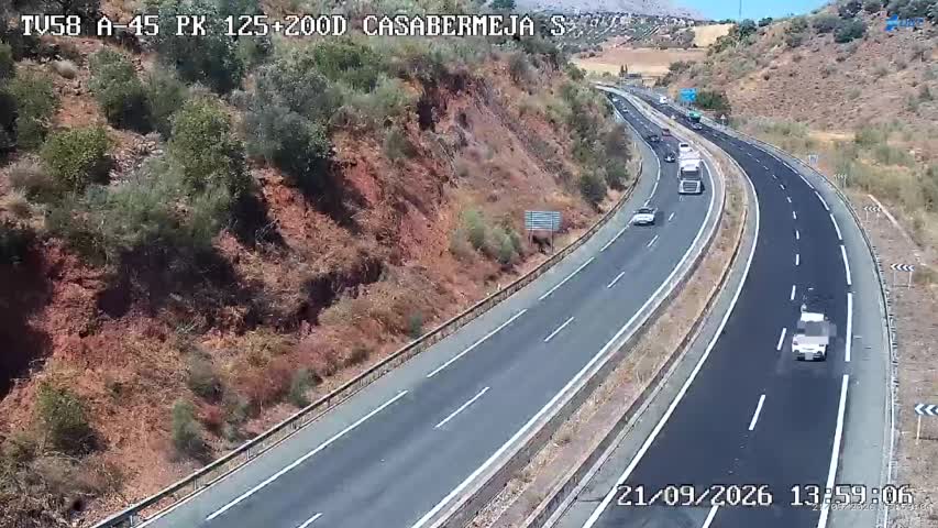 Cámara Málaga A-45 Km 125,2