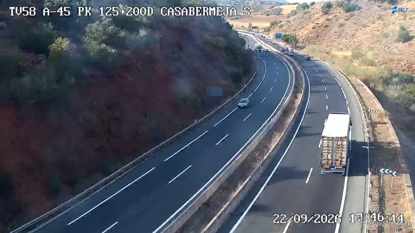 Cámara Málaga A-45 Km 125,2