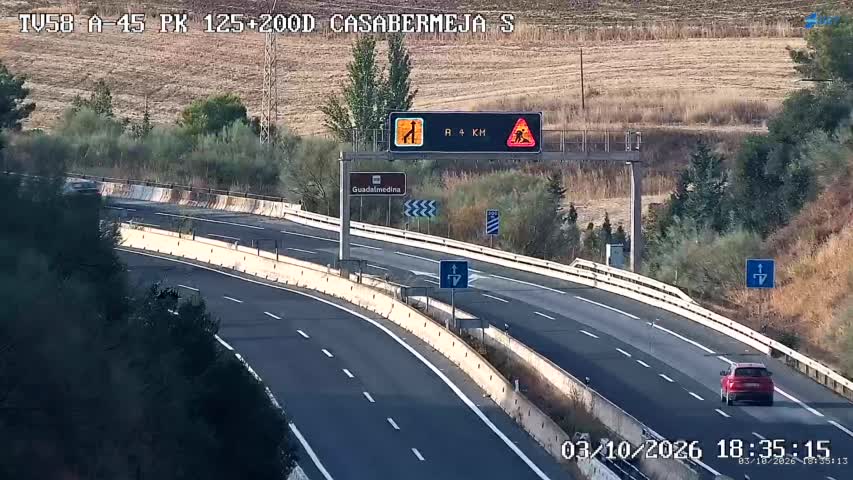 Cámara Málaga A-45 Km 125,2