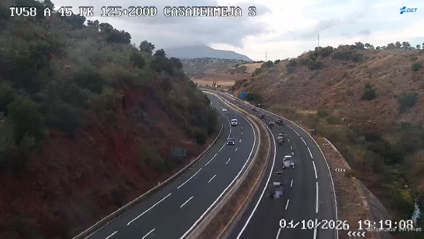 Cámara Málaga A-45 Km 125,2