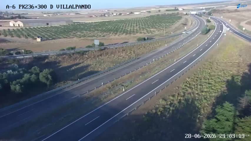 Cámara A-6 Provincia de Zamora KM 236,3