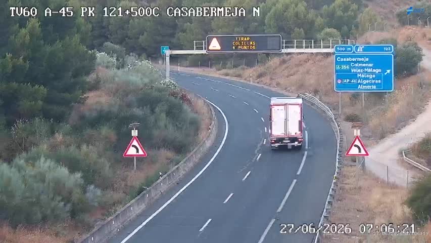 Cámara Málaga A-45 Km 121,5