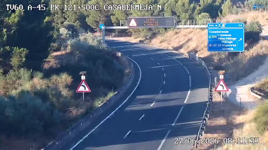 Cámara Málaga A-45 Km 121,5