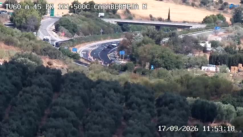 Cámara Málaga A-45 Km 121,5