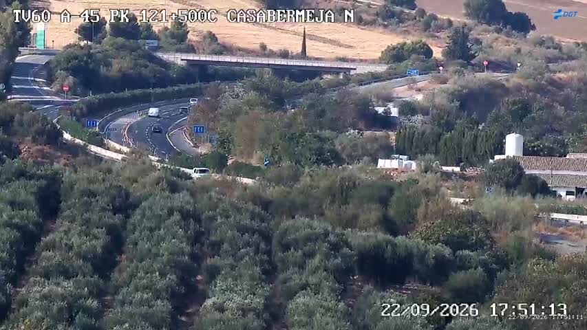 Cámara Málaga A-45 Km 121,5
