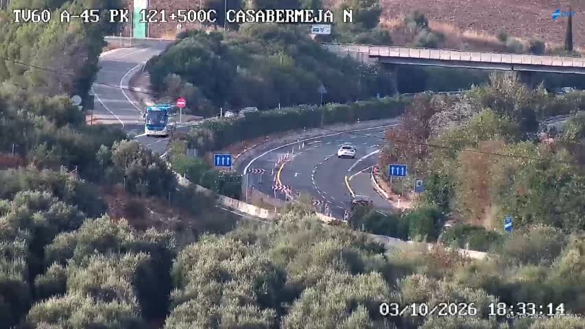 Cámara Málaga A-45 Km 121,5