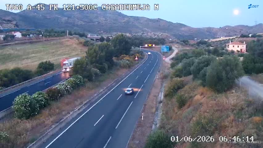 Málaga — A-45 km 122