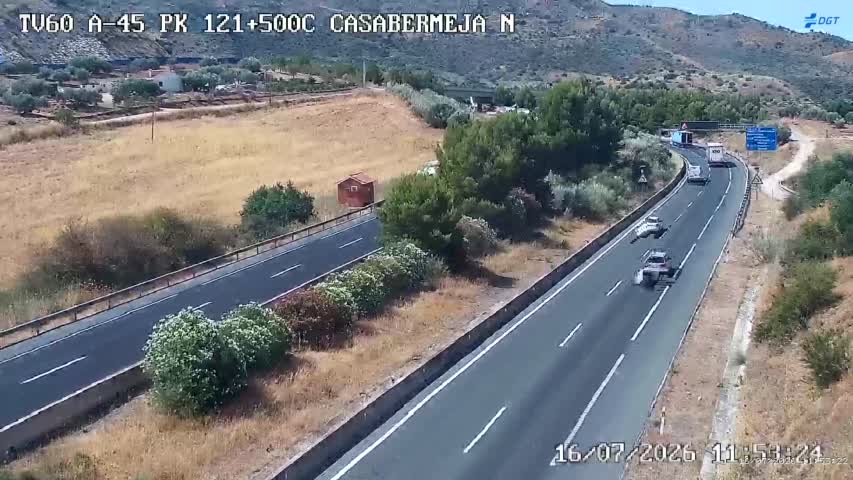 Málaga — A-45 km 122
