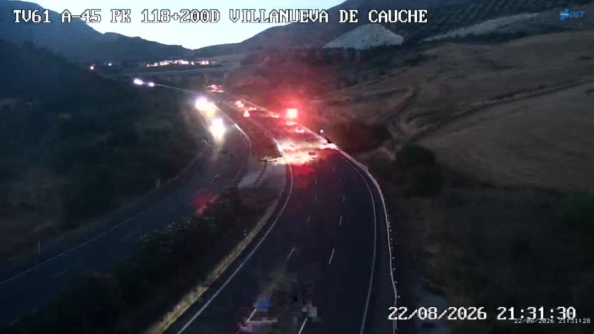 Cámara Málaga A-45 Km 118,2