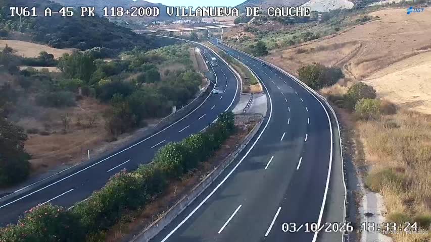 Cámara Málaga A-45 Km 118,2