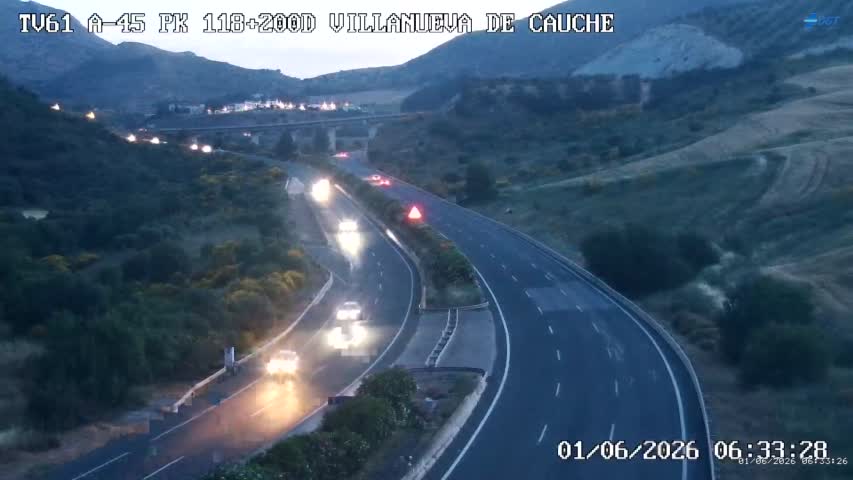 Málaga — A-45 km 118