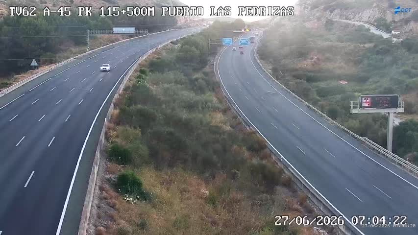 Cámara Málaga A-45 Km 115,2