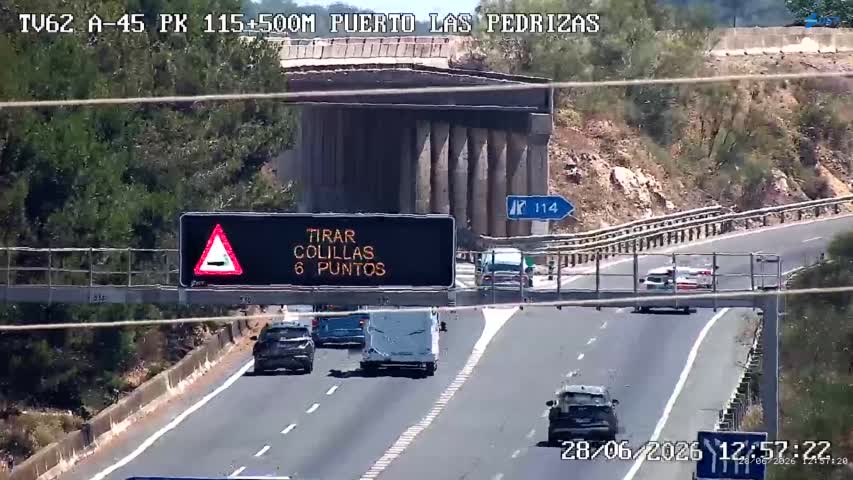 Cámara Málaga A-45 Km 115,2