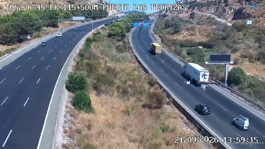 Cámara Málaga A-45 Km 115,2