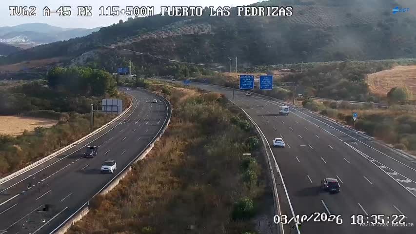 Cámara Málaga A-45 Km 115,2