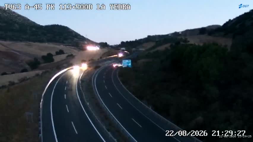 Cámara Málaga A-45 Km 113,5