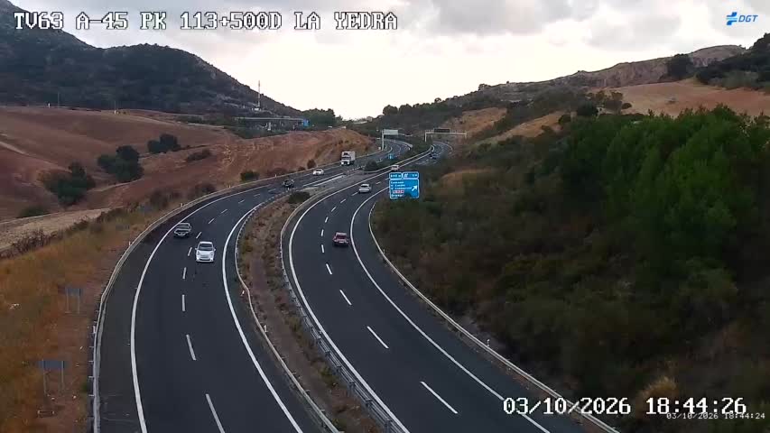 Cámara Málaga A-45 Km 113,5