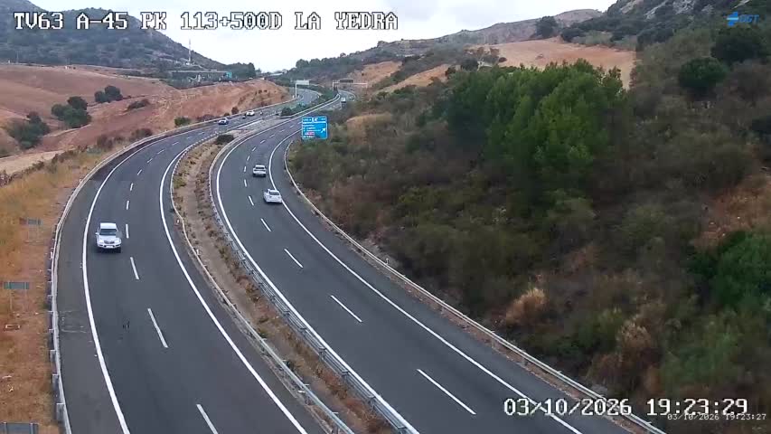 Cámara Málaga A-45 Km 113,5