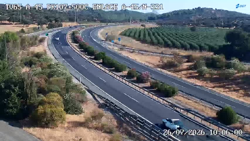 Cámara Málaga A-45 Km 107,5