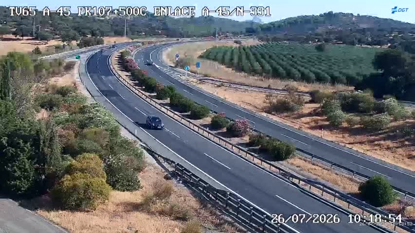 Cámara Málaga A-45 Km 107,5