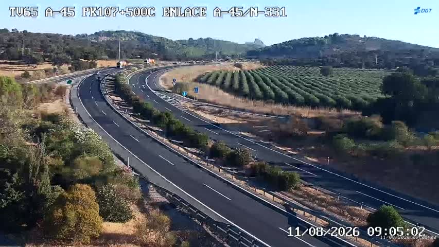 Cámara Málaga A-45 Km 107,5