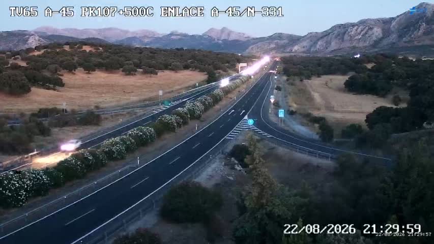 Cámara Málaga A-45 Km 107,5